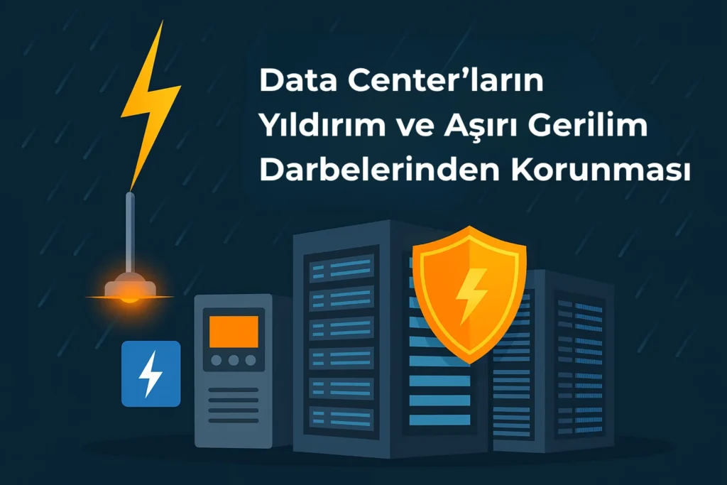 Data Center’ların Yıldırım ve Aşırı Gerilim Darbelerinden Korunması